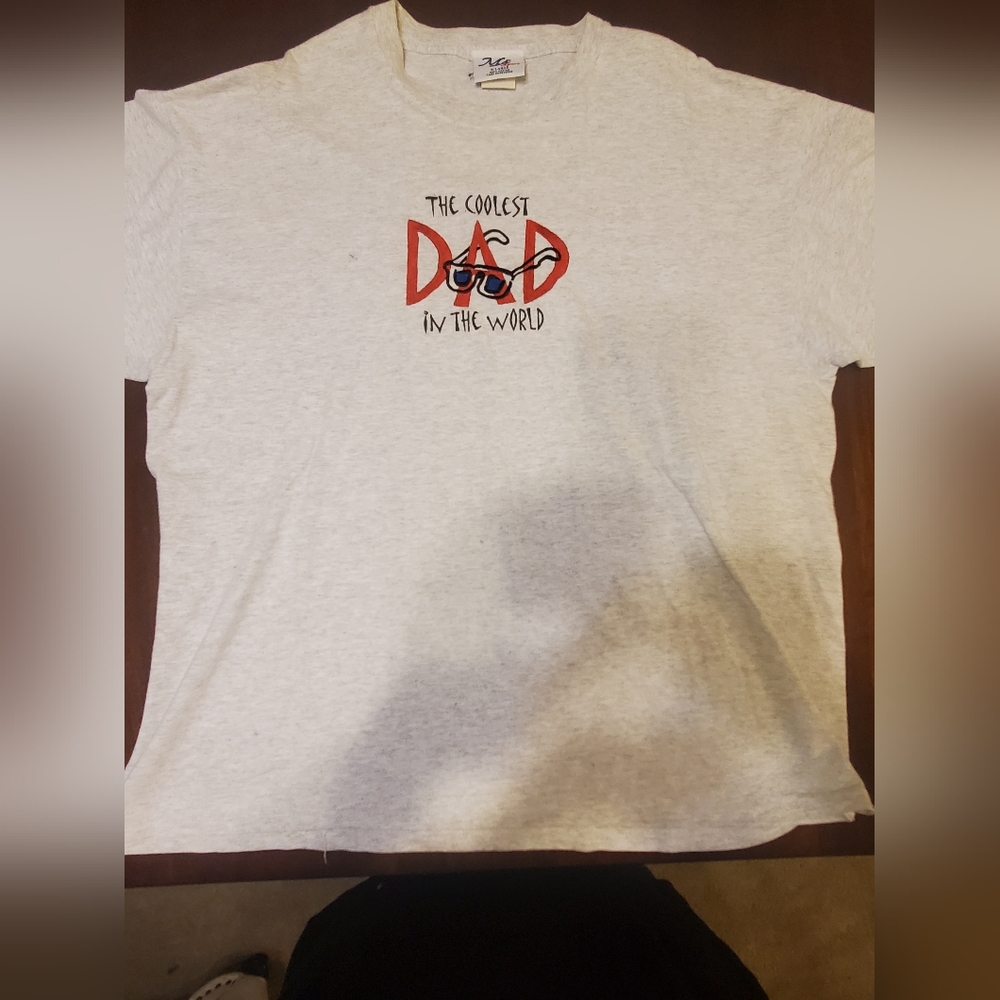 Size XL- Vintage Worlds Coolest Dad Tee